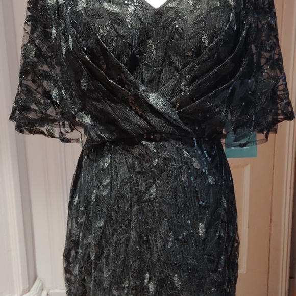 Rene By Rene Ruiz Collection Embroidered Evening Gown - Picture 3 of 14